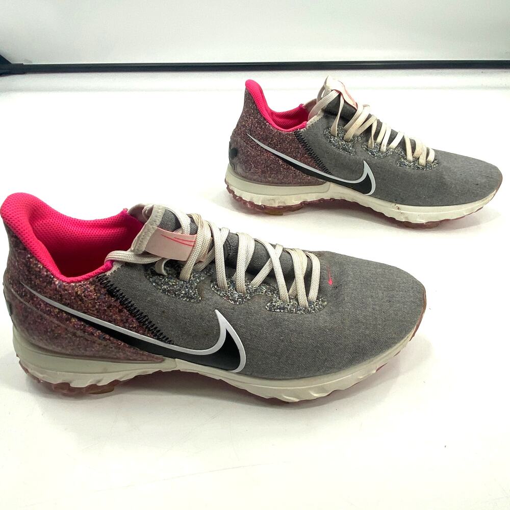Nike Air Zoom Infinity Tour NRG M21 Gray Pink Golf Shoes Womens Size 11 - Picture 5 of 14